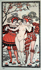George Barbier  Les Bains de