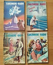 CANZONIERE DELLA RADIO 1950 - 4 NUMERI