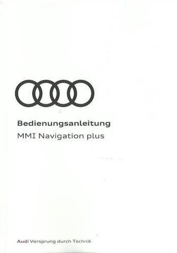 Audi mmi navigation plus - mmi,