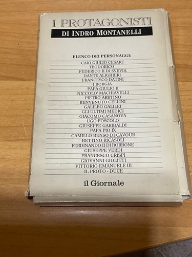 Libro raccolta protagonisti - i,