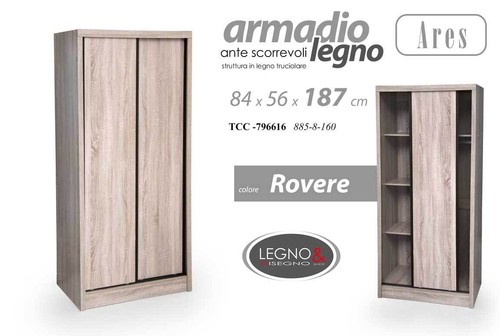 Armadio con ante scorrevoli - armadio,