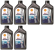 Olio motore 6L Shell Advance