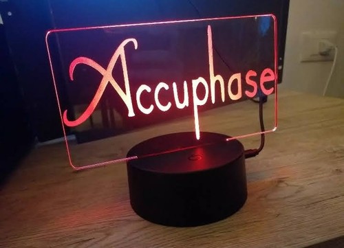Accuphase ledlight logo - accuphase,