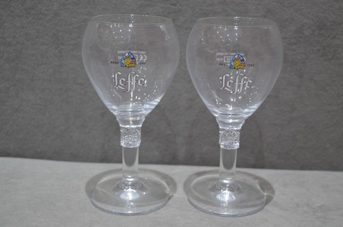 Leffe belgian beer glass - beer,