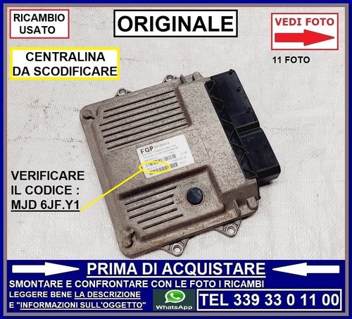 Centralina motore iniezione - motore,