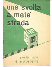 LIBRETTO DI PROPAGANDA ERP 1949 - 1950 