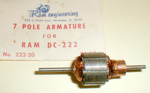 Ram 222 slot car motore - dc,