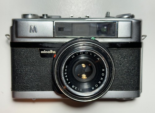 Macchina fotografica minolta - macchina,