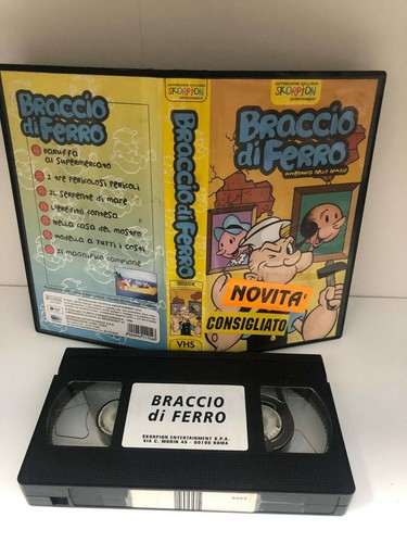 Braccio ferro vhs - -,