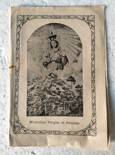 Miracolosa vergine picciano - miracolosa,