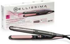 Bellissima Imetec Creativity Multistyle, Piastra per Capelli Lisci O Mossi, Rive