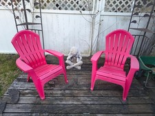 coppia di sedie adironodack