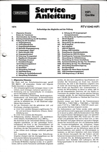 Manuale servizio - servizio,