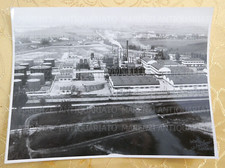 VECCHIA FOTOGRAFIA FOTO VINTAGE PETROLIO RAFFINERIA DI MANTOVA BENZINA INDUSTRIA