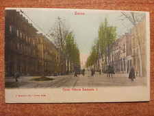 Torino - Corso Vittorio Emanuele II° - Tram.