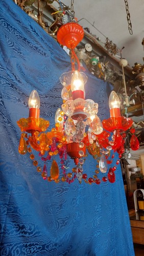 Lampadario moderno eclettico - lampadario,
