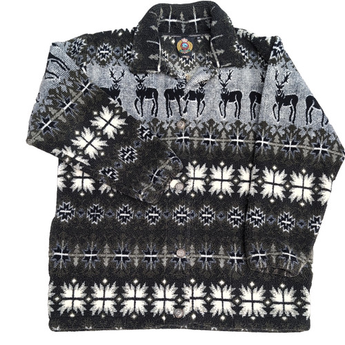 Giacca coperta renna vintage