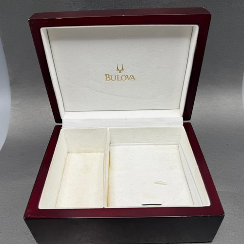 Bulova scatola orologio - scatola,