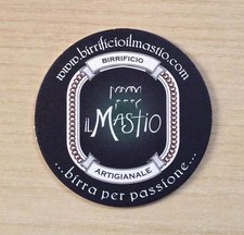 SOTTOBICCHIERE - BIRRIFICIO ARTIGIANALE - IL MASTIO -UNDER GLASS OF BEER -AS NEW