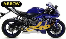 TERMINALE DI SCARICO ARROW THUNDER ALLUMINIO YAMAHA YZF R6 17 21 OMOLOGATO EURO4