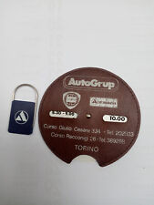 disco orario con portachiavi  vintage specifici per autobianchi d’epoca