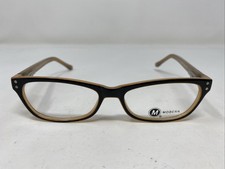 Modern Optical ADORABLE BLACK BROWN 47-15-135 Full Rim Eyeglasses Frame WV13