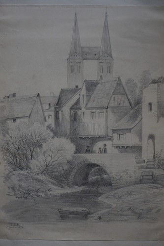 Disegno originale matita - disegno,