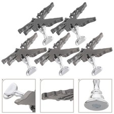  Set di 5 espositori magnetici per nail art a forma di farfalla con base