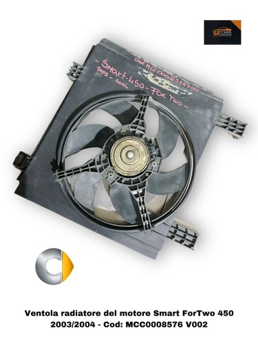Ventola radiatore per smart - ventola,