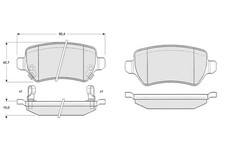 Kit pastiglie freno - 4,
