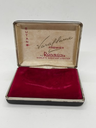 Vintage ronson varaflame box - vintage,