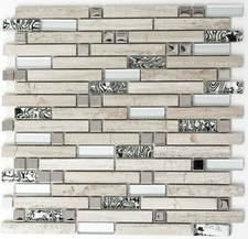 Mosaico Mattone Vetro