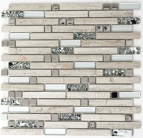 Mosaico piastrella vetro - piastrella,