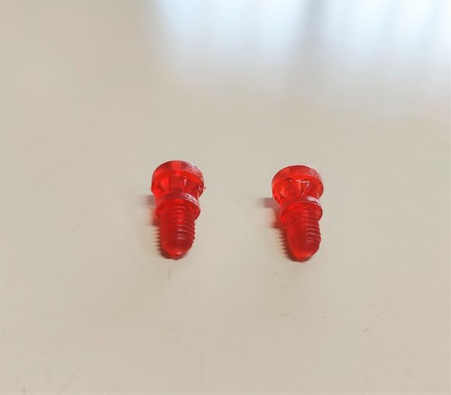 Vite plastica fanale rossa - vite,