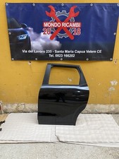 Portiera Porta Sportello Posteriore Sinistro Nero Ricambi Citroen C3 Aircross