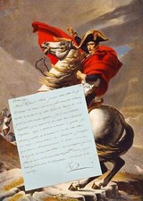 Lettera firmata Napoleone