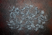 Scala 1/72 Lotto Miniature Antiche Romani ESCI OOP Non Dipinti