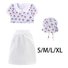 Costume da ragazza coloniale