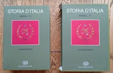 Libro La Massoneria - Annali 21 - Einaudi 2006