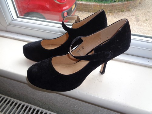 Scarpe corte nere scamosciate - scarpe,
