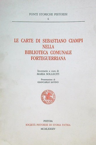 Carte sebastiano ciampi - sebastiano,