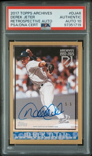 2017 topps archives dja6 - 2017, #dja6