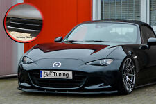 Spoiler anteriore splitter fase 2 in ABS per Mazda MX-5 ND RF con ABE nero lucido