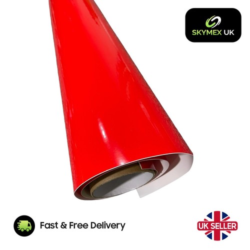 Foglio vinile lucido rosso - foglio,
