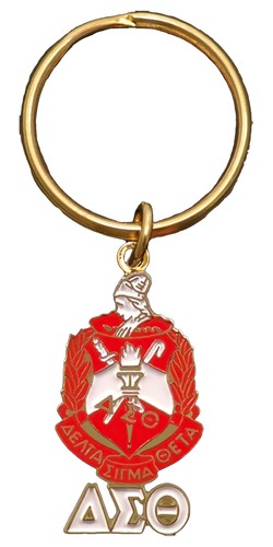 Portachiavi delta sigma theta - delta,