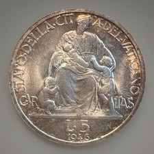 5 LIRE 1946 FDC 1000 PEZZI RR