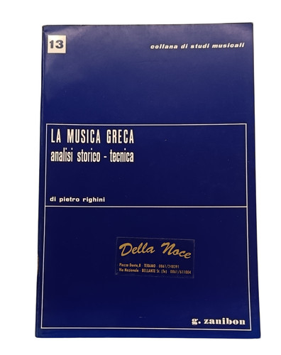Musica greca analisi - la,