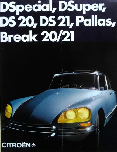 Citroen brochure depliant - citroen,