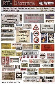 Road sign western germany - road,