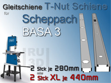 Scanalatura a T guida